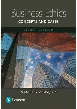 (BOOS)-Business Ethics: Concepts and Cases -- Books a la Carte (8th Edition)