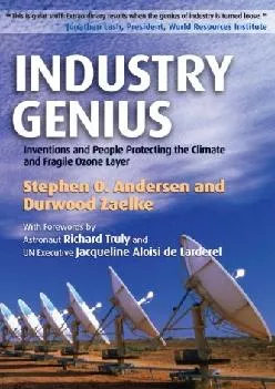(READ)-Industry Genius: Inventions and People Protecting the Climate and Fragile Ozone Layer