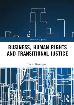 (EBOOK)-Business, Human Rights and Transitional Justice