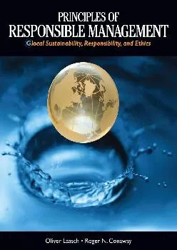 (BOOK)-Principles of Responsible Management: Global Sustainability, Responsibility, and Ethics