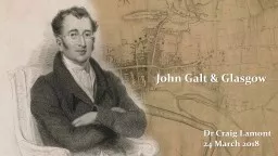 John Galt & Glasgow Dr Craig Lamont