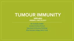Tumour  immunity vpp-603