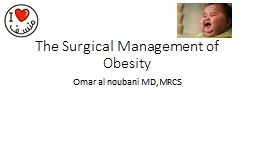 The Surgical Management of Obesity