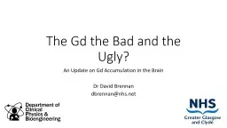 The  Gd  the Bad and the Ugly?