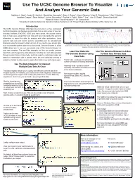 Use The UCSC Genome Browser To Visualize And Analyze Your Genomic Data