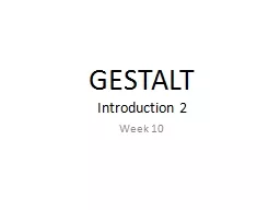 GESTALT   Introduction 2