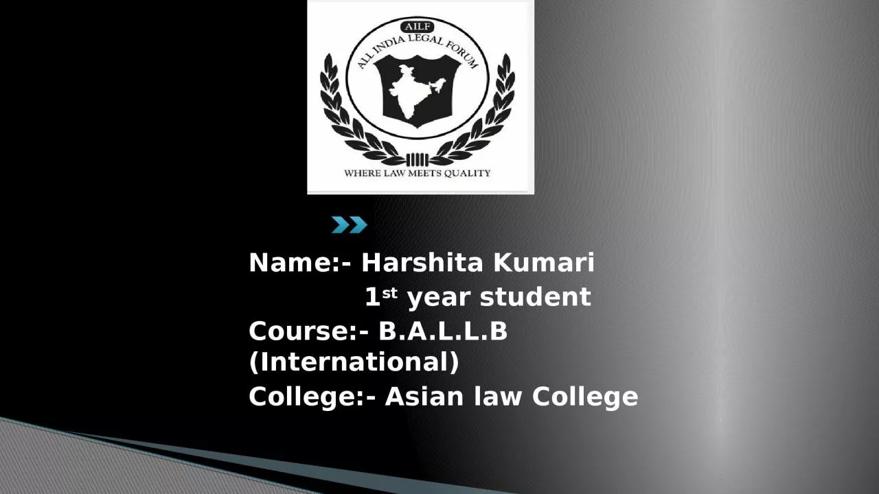 PPT-Name:- Harshita Kumari