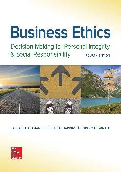 (BOOS)-Business Ethics: Decision Making for Personal Integrity & Social Responsibility