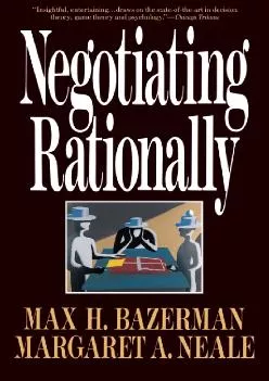 (BOOK)-Negotiating Rationally