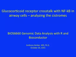 Glucocorticoid  r eceptor crosstalk with NF-