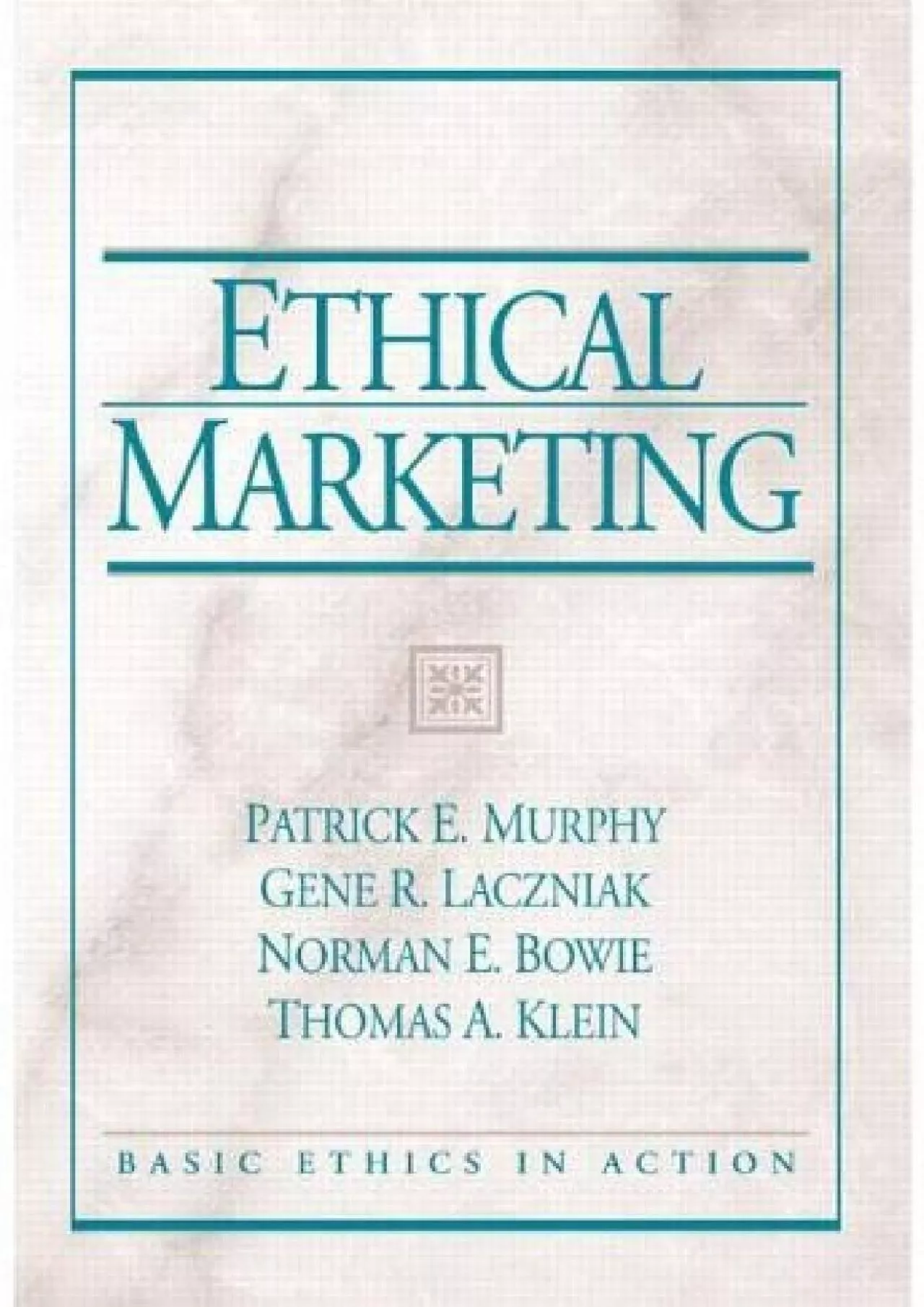 (BOOS)-Ethical Marketing
