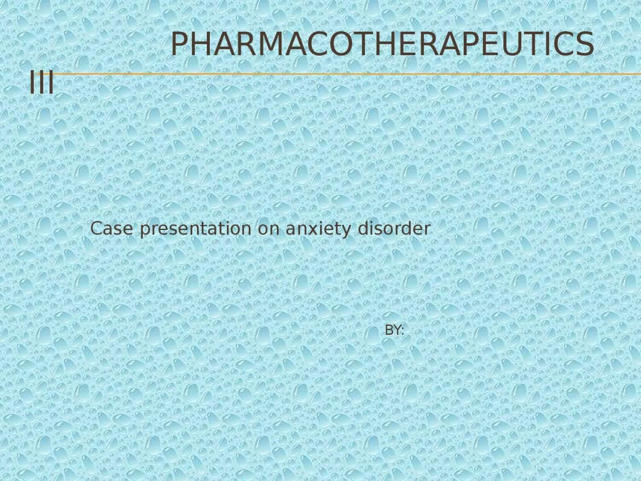 PPT-Pharmacotherapeutics