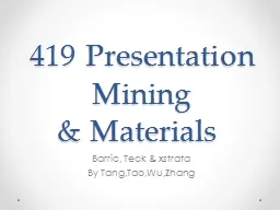 419 Presentation Mining