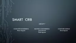 Smart  Crib GROUP 7 ELECTRICAL ENGINEERING