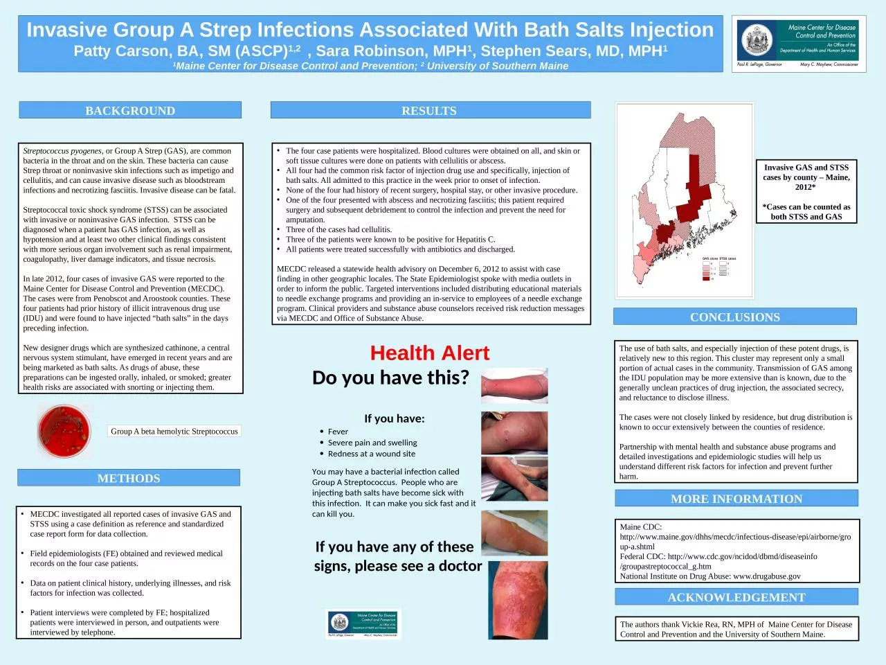 Invasive Group A Strep Infections Associated With Bath Salts Injection