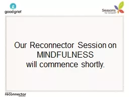 Our Reconnector Session on