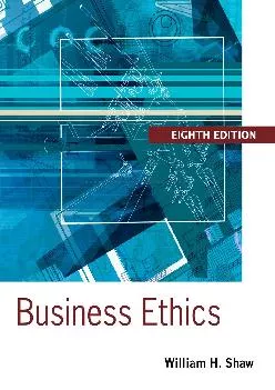 (DOWNLOAD)-Business Ethics: A Textbook with Cases