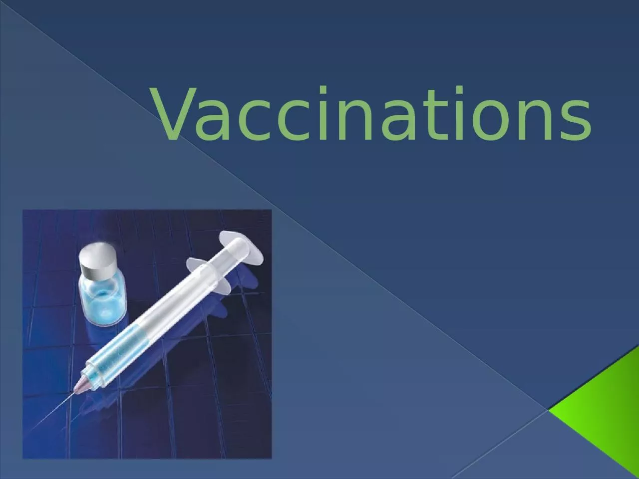 Vaccinations Immunity Active