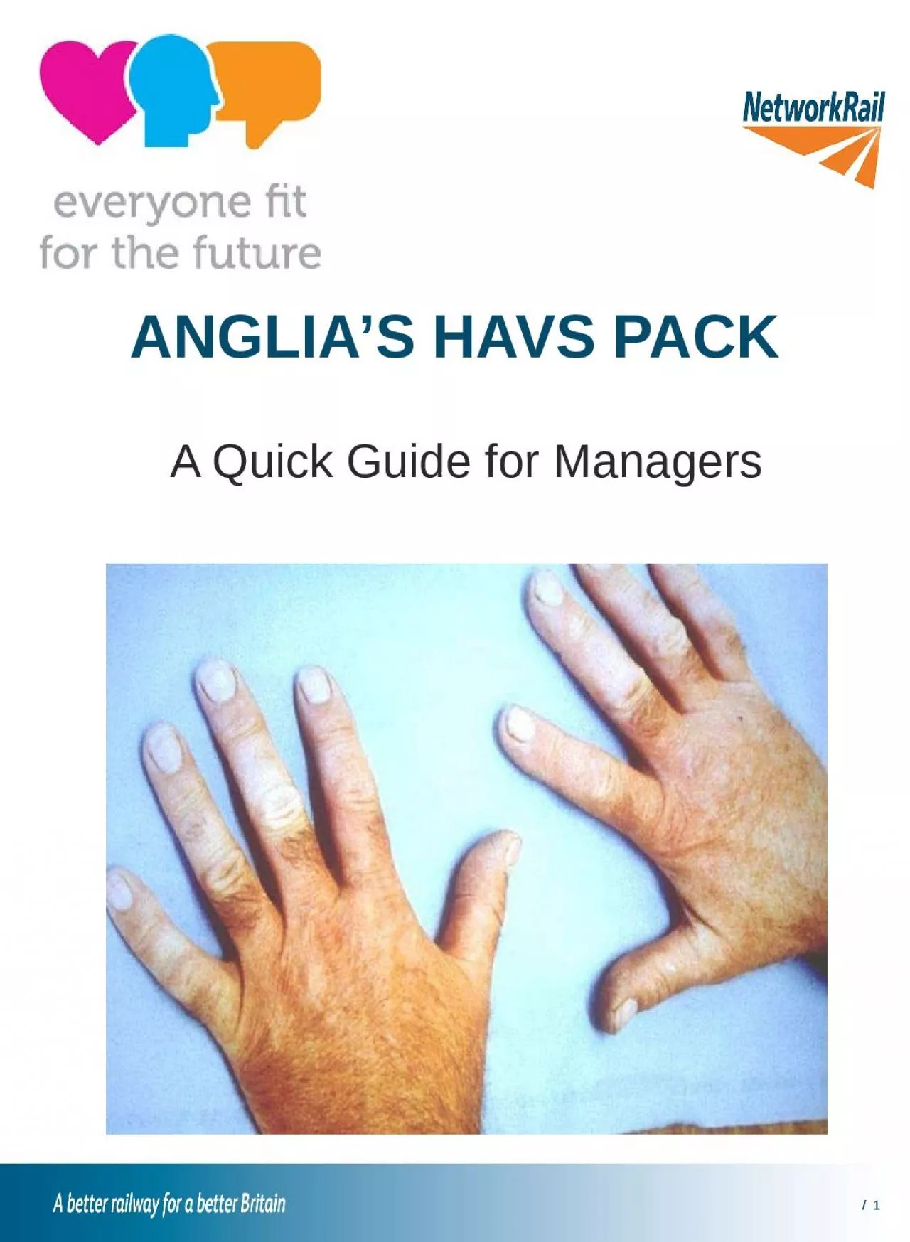 PPT-1 ANGLIA’S HAVS PACK A Quick Guide for Managers