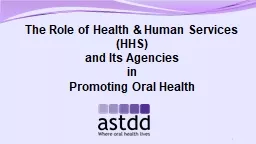 The Role of Health & Human Services (HHS)