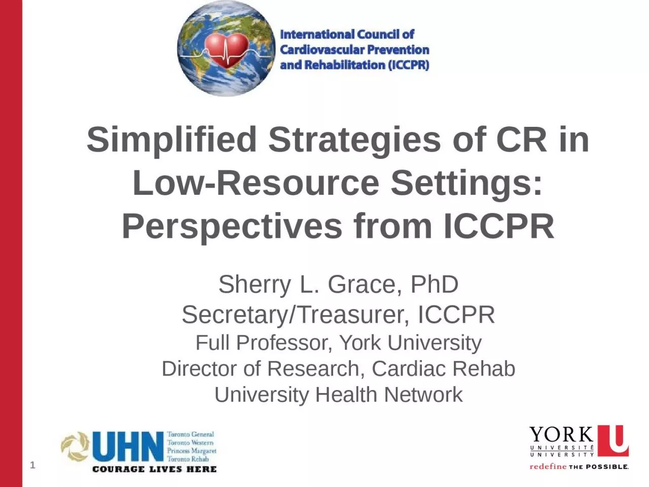 PPT-Simplified Strategies of CR in Low-Resource Settings: Perspectives from ICCPR