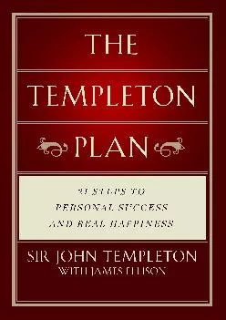 (BOOK)-Templeton Plan: 21 Steps to Personal success and Real Happiness