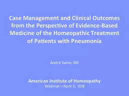 Case Management and Clinical Outcomes from the Perspective of Evidence-Based Medicine