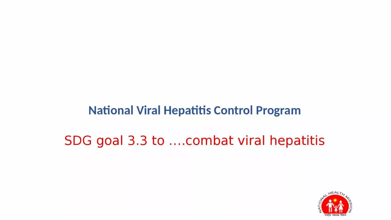 National Viral Hepatitis Control Program