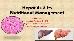 Hepatitis & its Nutritional Management