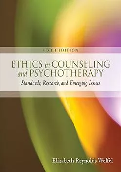 (READ)-Ethics in Counseling & Psychotherapy