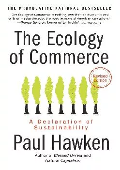 (READ)-The Ecology of Commerce Revised Edition: A Declaration of Sustainability (Collins