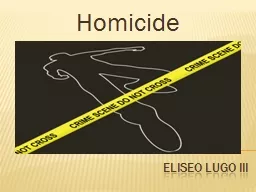 Eliseo Lugo III Homicide