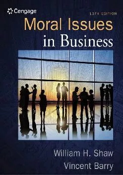 (DOWNLOAD)-Moral Issues in Business