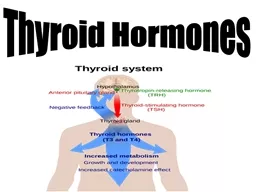 An important component in the synthesis of thyroid hormones is