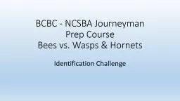 BCBC - NCSBA Journeyman Prep Course