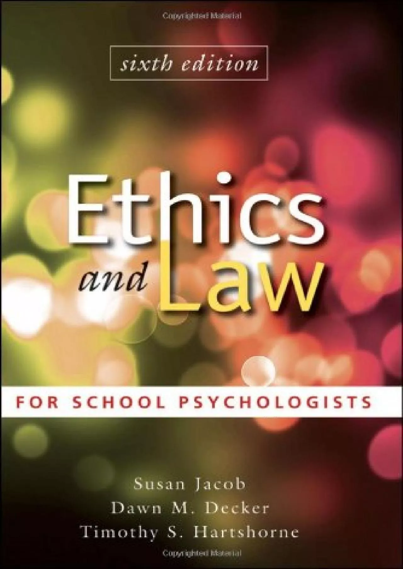 PDF-(BOOS)-Ethics and Law for School Psychologists