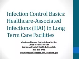 Infectious Disease Epidemiology Section
