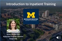 Introduction to Inpatient Training