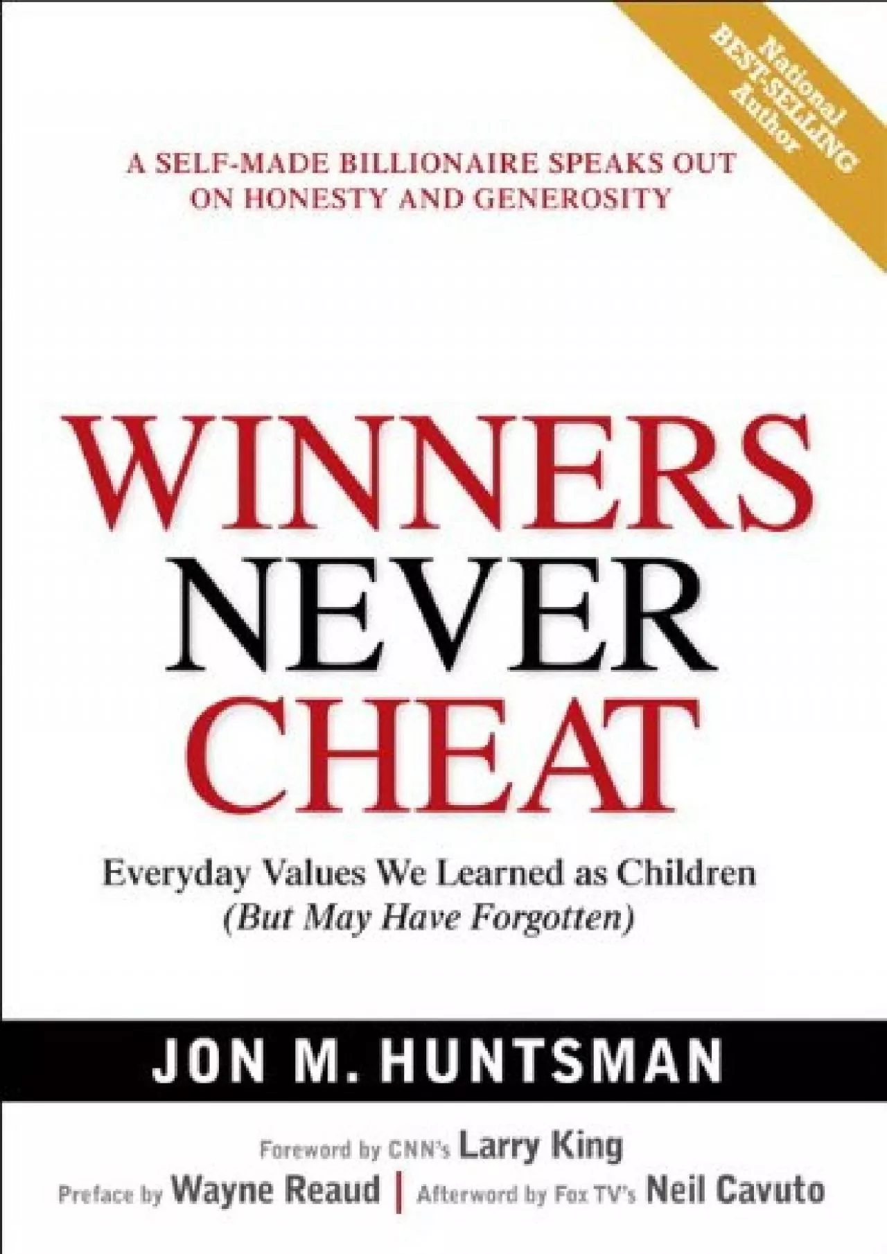 (BOOK)-Winners Never Cheat: Everyday Values We Learned As Children but May Have Forgotten