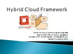 Hybrid Cloud Framework Center