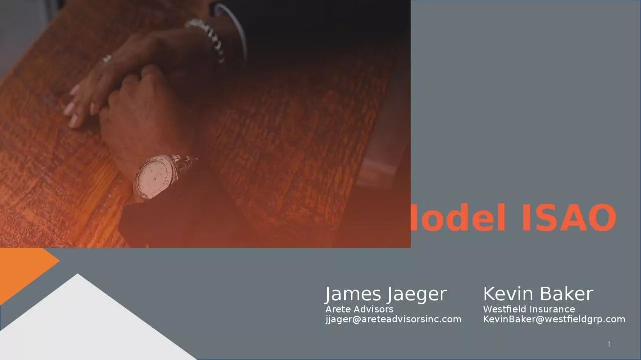 PPT-A Hybrid Model ISAO James Jaeger