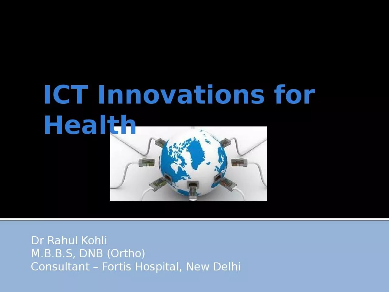 PPT-ICT Innovations for Health