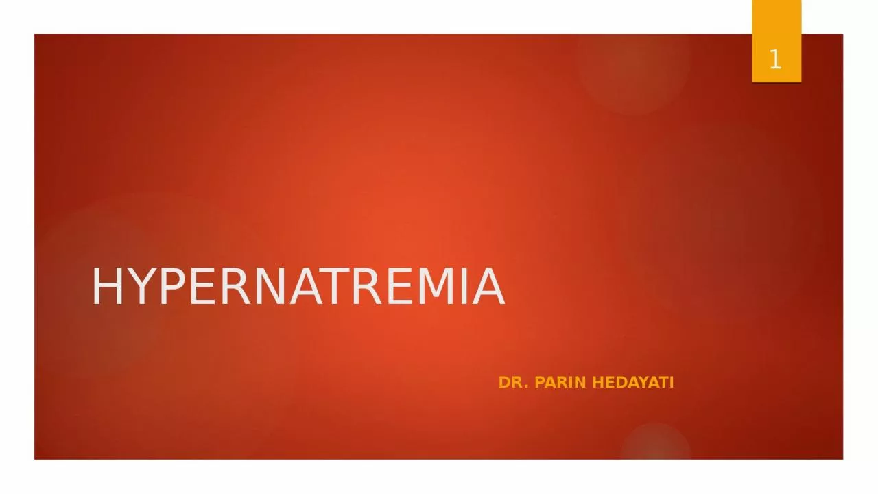 PPT-HYPERNATREMIA