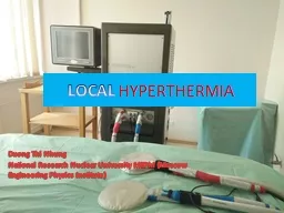 LOCAL  HYPERTHERMIA Duong