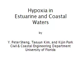 Hypoxia in  Estuarine and Coastal Waters