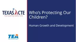 Who’s Protecting Our Children?