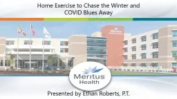 PPT-Home Exercise to Chase the Winter and COVID Blues Away