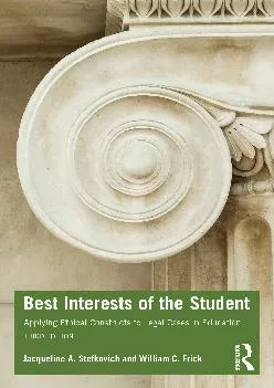 (EBOOK)-Best Interests of the Student