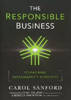 (BOOK)-The Responsible Business: Reimagining Sustainability and Success