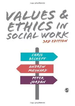 (BOOK)-Values and Ethics in Social Work